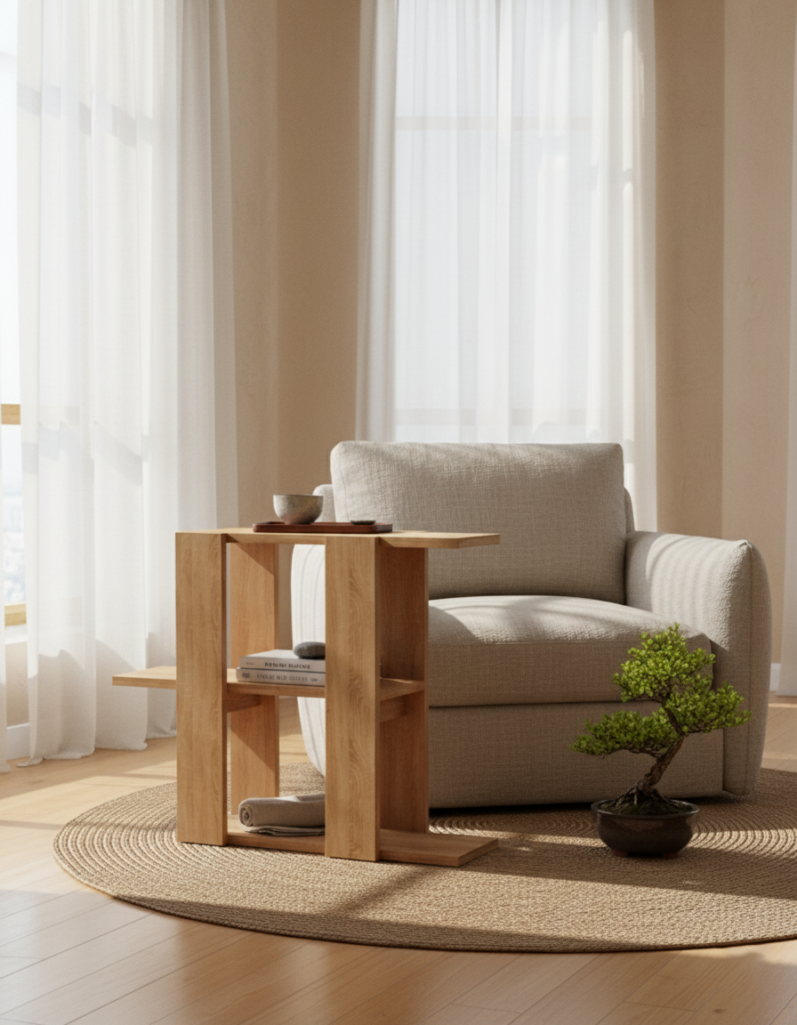 Contemporary Open Shelf