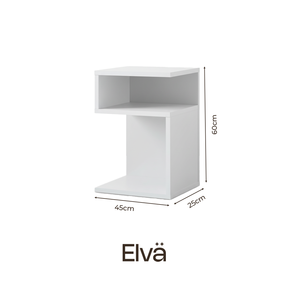 Minimalist Open Library Shelf