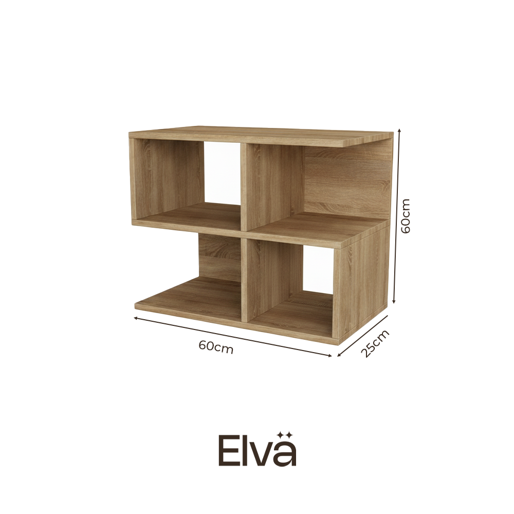 Minimalist Wooden Wall Shelf