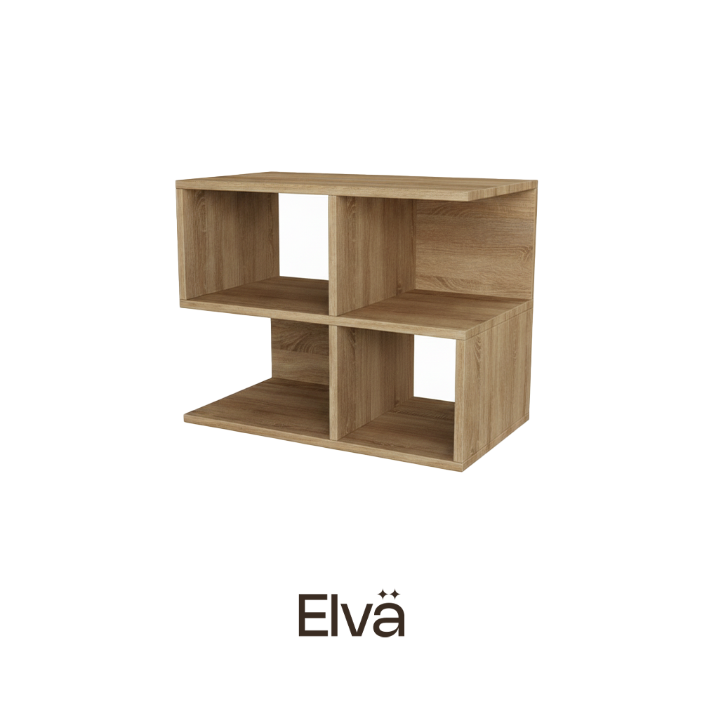 Minimalist Wooden Wall Shelf