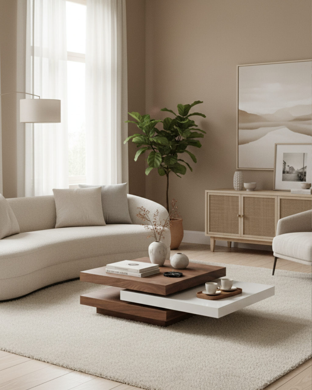 Modern Elegance Living Table