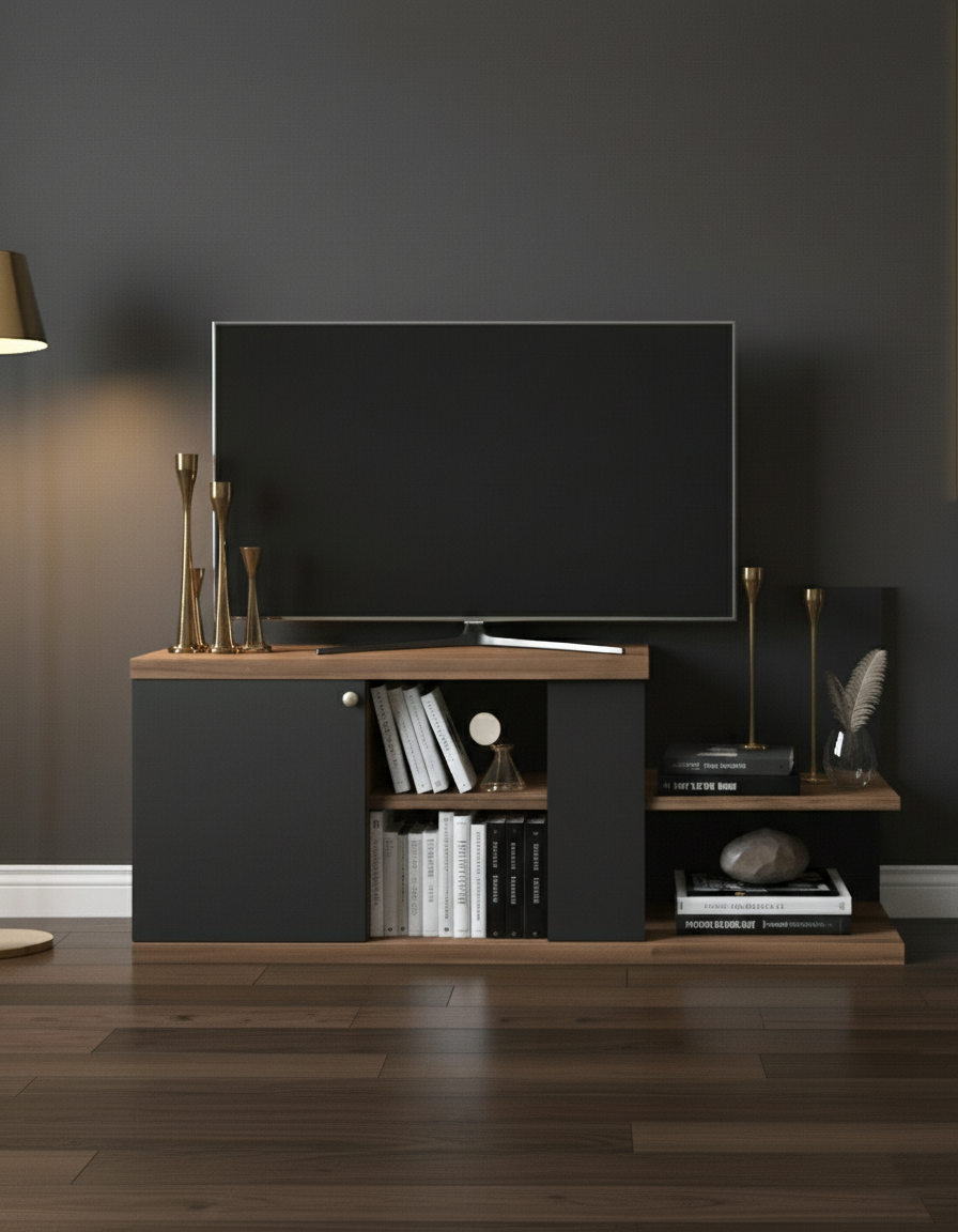 Sleek Modern TV Console