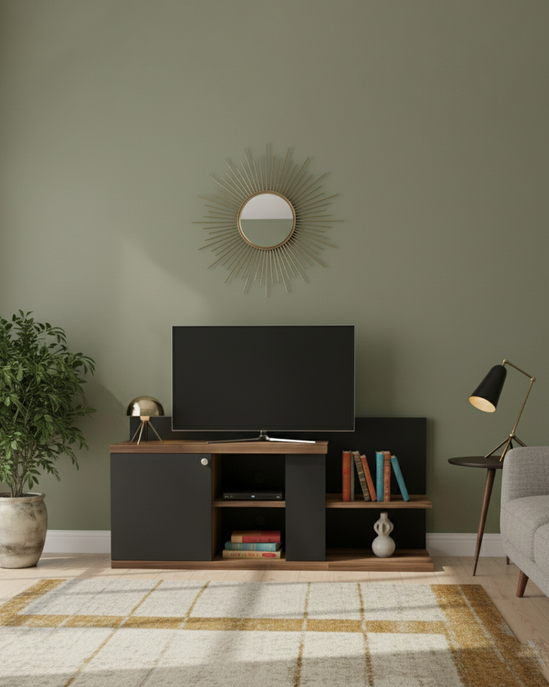 Sleek Modern TV Console