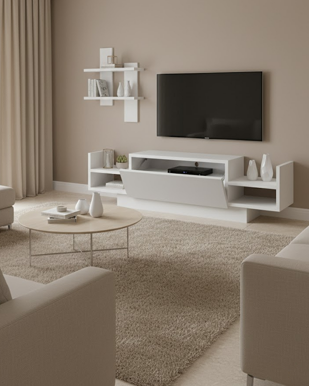 Snow Tone TV Unit