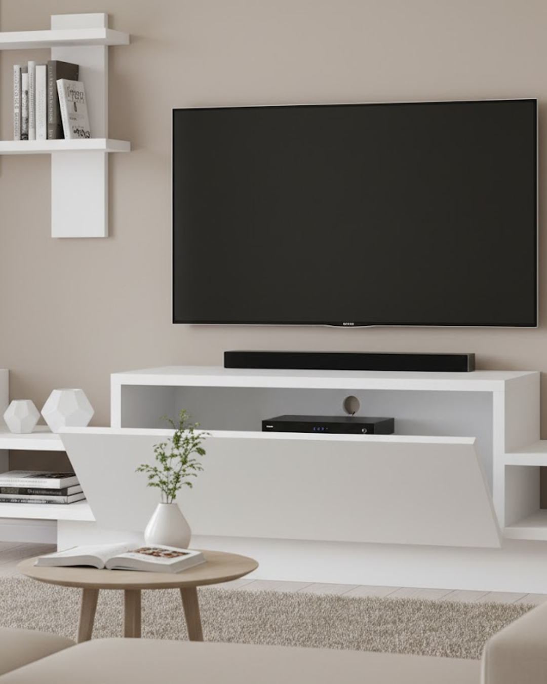 Snow Tone TV Unit